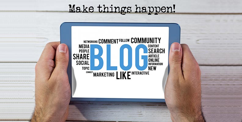 website with blog is essential