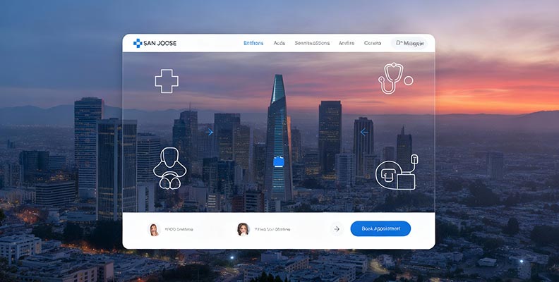 healthcare website redesign